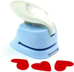 CreArt Formalyukasztó Dekorgumihoz 25 mm Szív Minta (HCP-010-023)