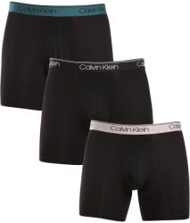 Calvin Klein 3PACK fekete Calvin Klein férfi boxeralsó (NB2570A-Q7E) S