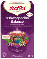 YOGI TEA ASHWAGANDHA egyensúly - filteres BIO TEA - YOGI TEA (483504)