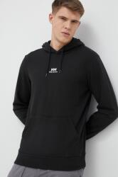 Helly Hansen felső fekete, férfi, sima, kapucnis - fekete S