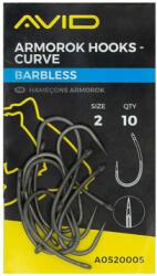 Avid Carp ARMOROK HOOKS - CURVE SIZE 8 BARBLESS (A0520008)