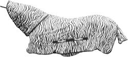 KERBL RugBe Zebra légytakaró, 155cm (KR326125)