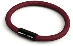 Creative-Cables Matt fekete mágneses csattal és RM19 kábellel rendelkező karkötő (BRC-L-NRM19)