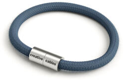 Creative-Cables Matt ezüst mágneses csattal és RC30 kábellel rendelkező karkötő (BRC-S-CRC30)