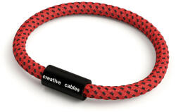 Creative-Cables Matt fekete mágneses csattal és RT94 kábellel rendelkező karkötő (BRC-L-NRT94)