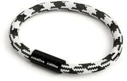 Creative-Cables Matt fekete mágneses csattal és RP04 kábellel rendelkező karkötő (BRC-L-NRP04)