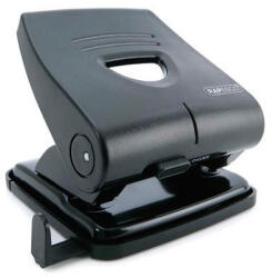 Rapesco Lyukasztó, kétlyukú, 30 lap, antbakteriális, RAPESCO "827-P", fekete (PF827PB2) - bestoffice