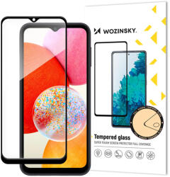 Samsung Galaxy A15 4G/5G karcálló edzett üveg hajlított fekete keretes Tempered Glass kijelzőfólia kijelzővédő fólia kijelző védőfólia edzett SM-A155/SM-A156