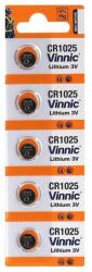 Vinnic CR1025-C5 3V Vinnic lítium gombelem