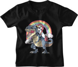  T-rex és Unikornis - Gyerek Póló (gyepolo77)