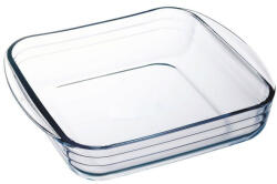 Ocuisine Vas termorezistent patrat 20x17x6cm, 1L, Glass Ovenware (40608)