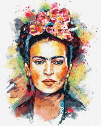iPicasso Set pictura pe numere, cu sasiu, Frida Kahlo - decupaj, 40x50 cm (PC4050671)