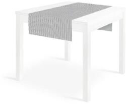 Pack Service Textilhatású asztali futó lapra hajtva 48 cm x 120 cm 25 lap/csomag - Gess szürke