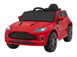 Aston Martin Masinuta electrica cu telecomanda ASTON MARTIN DBX, roti EVA, scaun tapitat, 105x62x48 cm, putere 100W - Rosu