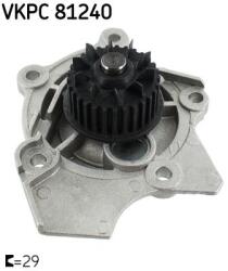 SKF VKPC81240 Pompă de apă, răcire motor