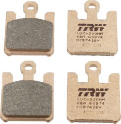 TRW set placute frana, frana disc TRW Sinter Street MCB742SV (MCB742SV)
