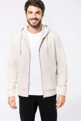 Kariban KA4030 MEN'S ECO-FRIENDLY HOODED SWEATSHIRT WITH ZIP FASTENING (ka4030bl-xl)