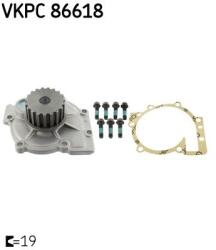 SKF VKPC86618 Pompă de apă, răcire motor