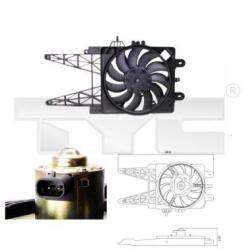 TYC Ventilator, radiator TYC 809-0008 (809-0008)