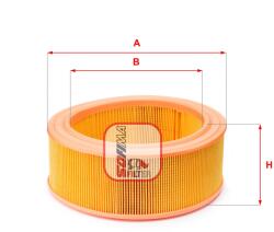 SOFIMA Filtru aer SOFIMA S 3330 A (S 3330 A) - automobilus