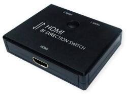 Roline VALUE Kétirányú Switch, 4K@60Hz (14.99.3586-10) - bevachip