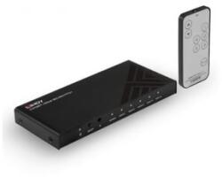 Lindy HDMI Switch 5 port 18G távirányítóval (38233) (38233) - aqua