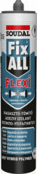 Soudal Fix-All Flexi fekete tömítő-ragasztó 290 ml (157539)