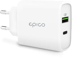 Epico EPICO, 20 Wattos USB-C PD utazó adapter többféle fejjel (EU, UK, US)