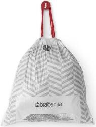Brabantia PerfectFit Szemeteszsák - J Méret, 20-25 L, Multipack 120 Zsák, 6 Tekercs, 20 Zsák/Tekercs