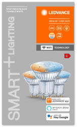 OSRAM LED Lámpa Szpot Égő - CCT, Smart+ Wifi, 4, 9 W, GU10, 3 db