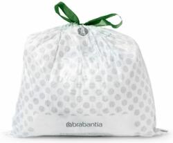 Brabantia PerfectFit Szemeteszsák - R Méret, 36 L, Multipack 120 Zsák, 6 Tekercs, 20 Zsák/Tekercs