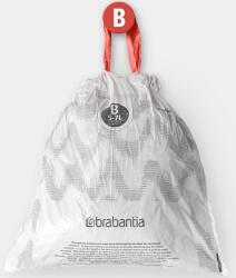 Brabantia PerfectFit Szemeteszsák - B Méret, 5-7 L, Multipack 200 Zsák, 10 Tekercs, 20 Zsák/Tekercs