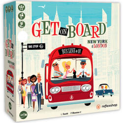 Asmodee GET ON BOARD New York és Londn társasjáték - 8 éves kortól