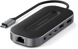 Satechi Usb-4 Többportos Hub Elosztó - Fekete