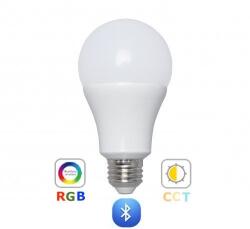 LEDISSIMO RGB-CCT LED Lámpa Égő - Dimmelhető, Bluetooth , 9 W, E27, Állítható Fehér Színárnyalat , Színes