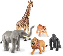 Learning Resources Jumbo Műanyag Állatfigurák: Dzsungel - 2 Éves Kortól, Többszínű