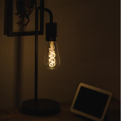 OSRAM Edison LEDvance LED Lámpa Filament Égő - Izzószálas Hatás, ST64, RGBW, Smart+ Wifi, 4, 5 W, E27, Meleg Fehér