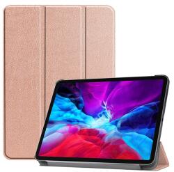 Gigapack GP-96604 Tok - Apple iPad Pro 12.9 (2020), Oldalra Nyiló, Asztali Tartós, Aktív Flip, Rozéarany