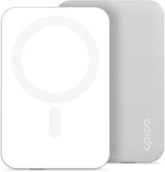 Epico EPICO, 5000mAh mágneses (MagSafe kompatibilis) vezeték nélküli powerbank, ezüst