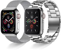 Hello 2 db Rozsdamentes Acél Óraszíj Készlet Apple Watch 42 és 44 mm-es Órához