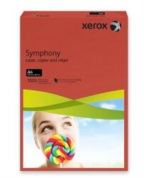 Xerox Symphony Színes Fénymásolópapír - A4, 80 g, 500 Ív / Csomag, Sötétpiros