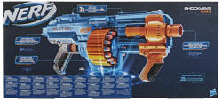 Hasbro Nerf Elite 2.0 Shockwave RD-15 Szivacslövő Fegyver 30 db szivacslövedékkel, 8 Éves kortól, Fiúknak