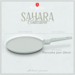 Berlinger Haus BH/8056 Sahara Collection Palacsintasütő - 28 cm, Tapadásmentes Titánpro Bevonattal