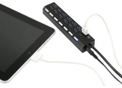 Renkforce RF-4821051 USB 3.2 Hub - 7 Portos