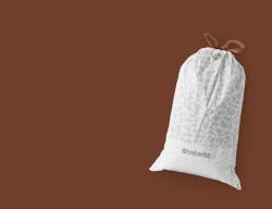 Brabantia PerfectFit Szemeteszsák - L Méret, 40-45 L, Visszazárható Adagoló Csomag, 40 Zsák/Csomag