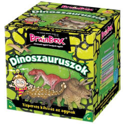 Green Board Game Brainbox: Dinoszauruszok Társasjáték - Fiúknak, 6 éves kortól (BR93638)