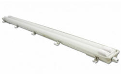 Armatúra 2 db LED Fénycsővel - 120 cm, IP65, 18 W, T8, Természetes Fehér