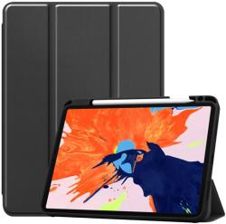 Gigapack GP-102875 Tok - Apple iPad Pro 12.9 (2020), Oldalra Nyiló, Asztali Tartós, Aktív Flip, Fekete