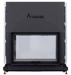 A.caminetti Flat W 90x60 German Edition 2 glazed surfaces, 19 kW, 75% efficiency