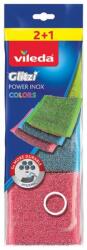 Vileda Glitzi Power Inox Colors Súrolószivacs 2+1db 174725 (174725)
